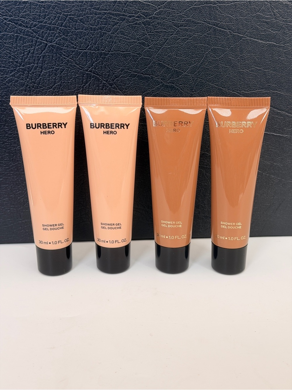4 x Burberry Hero Shower Gel 30ml each